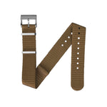 Dark Olive Green MARATHON 18mm Nylon Defence Standard Watch Strap - Stainless Steel Hardware