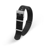 16mm Nylon NATO Watch Band/Strap with Stainless Steel Square Buckle - marathonwatch