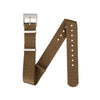 Dark Olive Green MARATHON 16mm Nylon Defence Standard Watch Strap - Stainless Steel Hardware