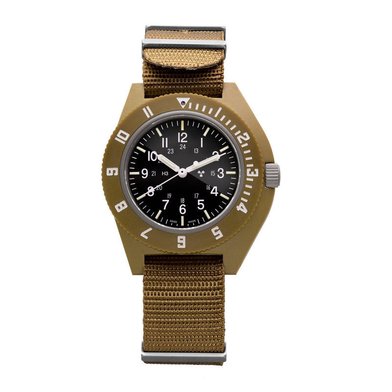 Dark Olive Green MARATHON Desert Tan Pilot's Navigator - 41mm