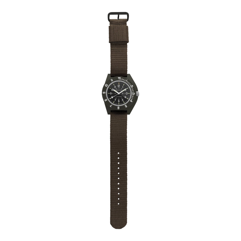 Dark Slate Gray MARATHON Sage Green Pilot's Navigator - 41mm