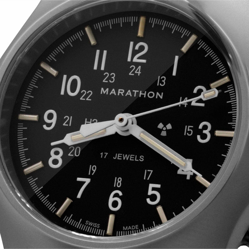 Black Re-Issue Stainless Steel GP Mechanical (GPM) 39mm (Case/Crown)