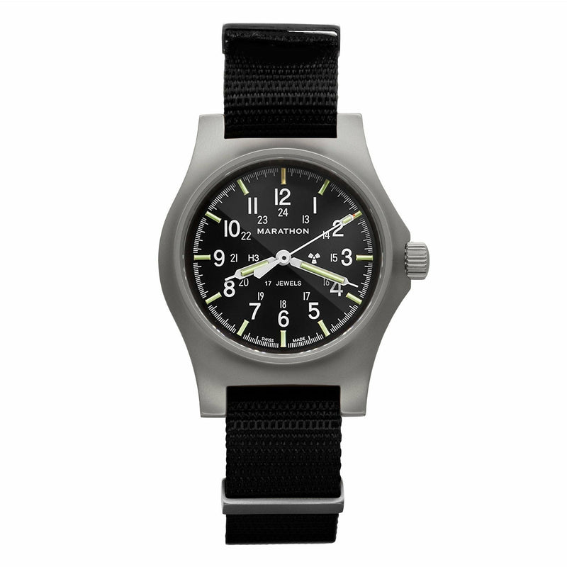 Black Re-Issue Stainless Steel GP Mechanical (GPM) 39mm (Case/Crown)