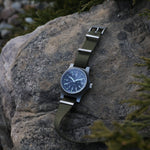 Dark Slate Gray Re-Issue Stainless Steel GP Mechanical (GPM) 39mm (Case/Crown)