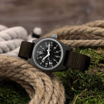 Dark Olive Green Sage Green General Purpose Quartz (GPQ) - 34mm