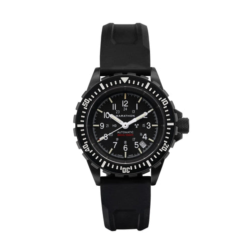 Black Anthracite Large Diver's Automatic (GSAR) - 41mm