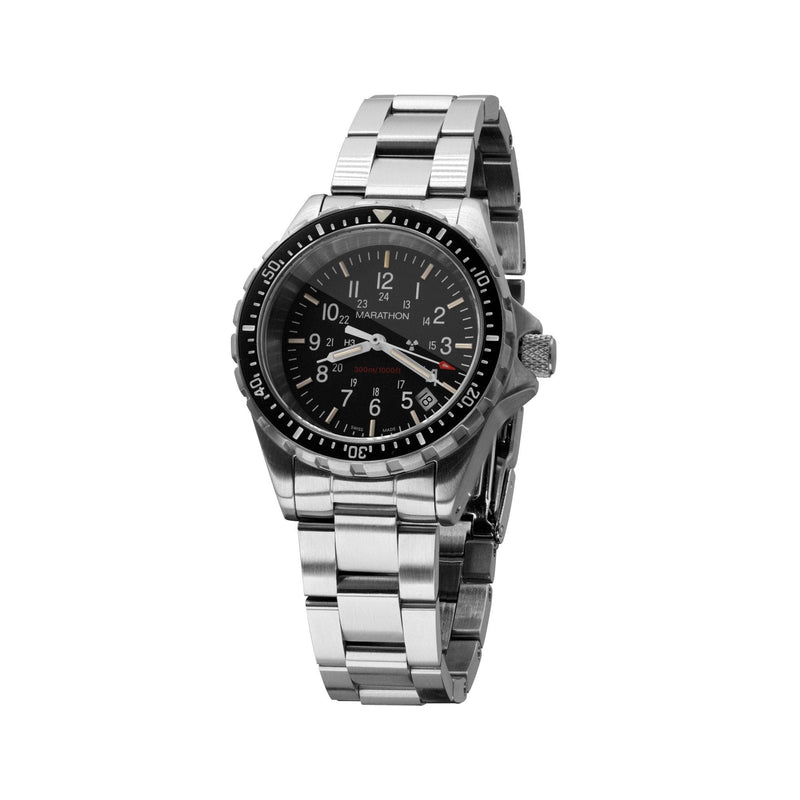 Dark Slate Gray Large Diver's Quartz (TSAR) - 41mm
