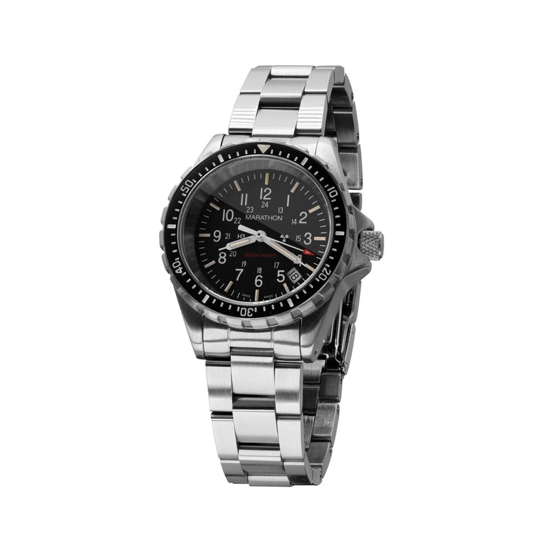 Dark Slate Gray MARATHON Large Diver's Quartz (TSAR) - 41mm