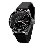 Black Large Diver's Quartz (TSAR) - 41mm