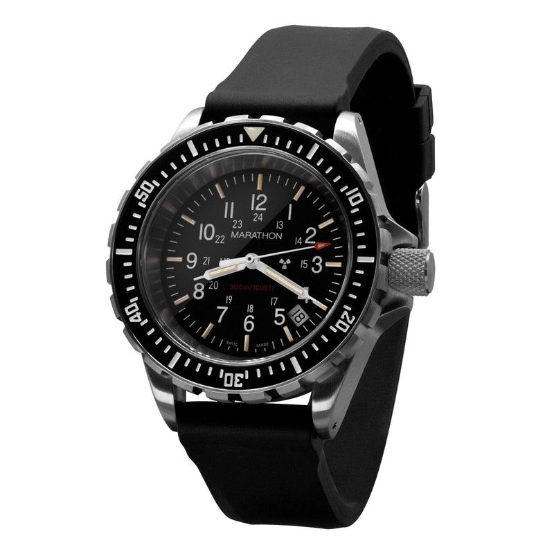 Black Large Diver's Quartz (TSAR) - 41mm