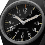 Black MARATHON Black General Purpose Quartz with MaraGlo (GPQ) - 34mm