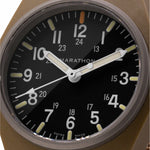 Desert Tan General Purpose Quartz with MaraGlo (GPQ) No Government Markings - 34mm - marathonwatch