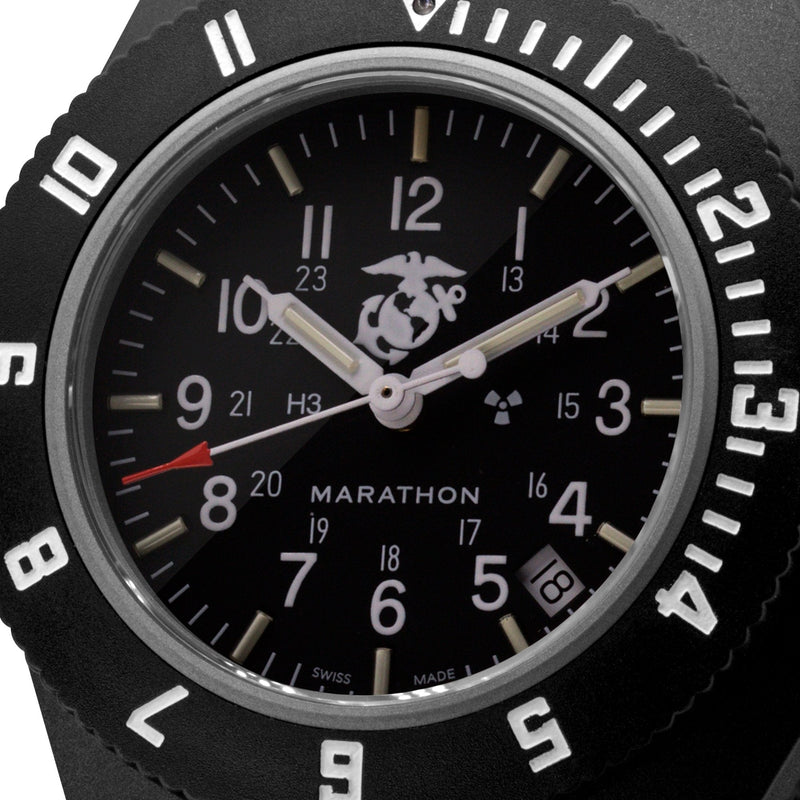 Black MARATHON Black Pilot's Navigator with Date - 41mm