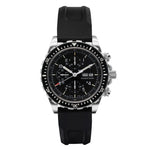 Black Jumbo Diver/Pilot's Automatic Chronograph (CSAR) - 46mm