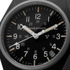 Black General Purpose Quartz with Date (GPQ) No Government Markings - 34mm - marathonwatch