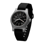 Black Re-Issue Stainless Steel GP Quartz with Date (GPQ) 39mm (Case/Crown)