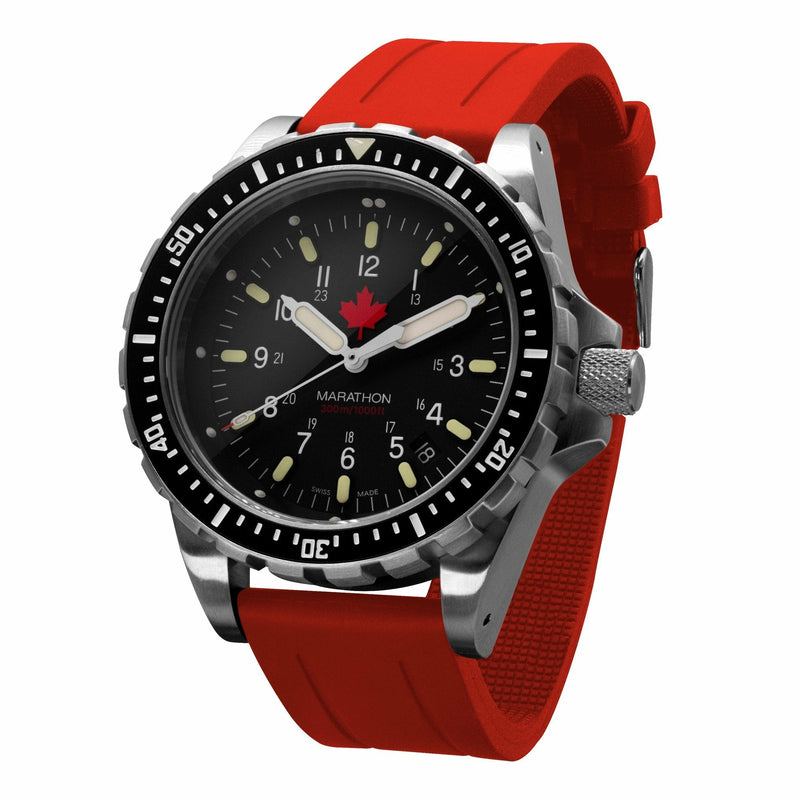 Black MARATHON Jumbo Diver's Quartz (JSAR) - 46mm