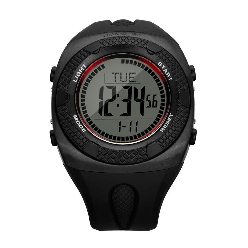 ADANAC General Purpose Digital with Backlight (GPD) - 48mm - marathonwatch