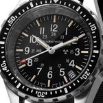 Black Medium Diver's Quartz (MSAR Quartz) - 36mm