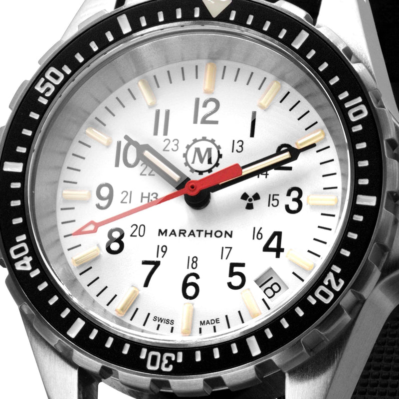 Arctic Edition Medium Diver's Quartz (MSAR Quartz) No Government Markings - 36mm - marathonwatch