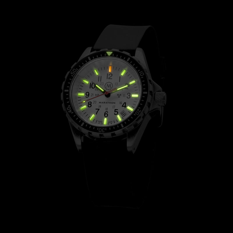 Black MARATHON Arctic Edition Medium Diver's Quartz (MSAR Quartz) - 36mm