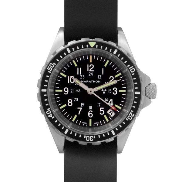 Black Medium Diver's Quartz (MSAR Quartz) - 36mm
