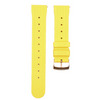 Light Goldenrod GURU Classic Waffle Rubber Strap - Black