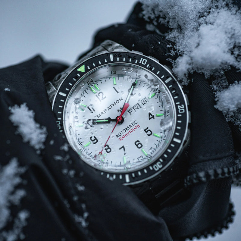 Light Steel Blue MARATHON Arctic Edition Jumbo Diver's SAR Automatic (JDD) - 46mm