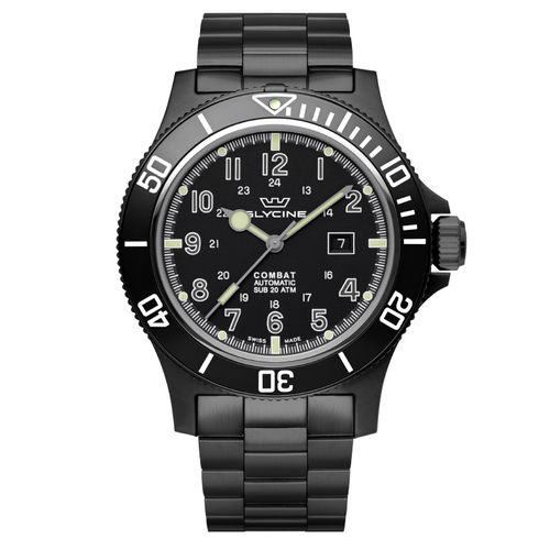 Dark Slate Gray GLYCINE COMBAT SUB 48 GL0096