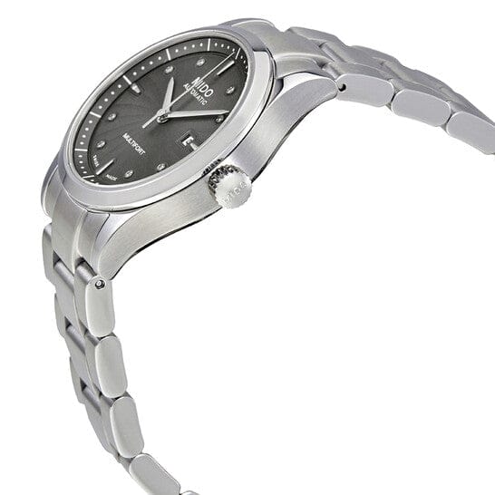 Gray MIDO Multifort Automatic Grey Diamond Dial