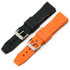 22mm Textured Vulcanized Rubber Strap - marathonwatch