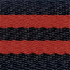 Black Blue & Red 2 Stripe NATO Strap