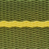 Dark Olive Green Green & Yellow Stripe NATO Strap