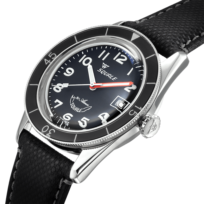 Dark Slate Gray Squale SUB-39 Black Arabic