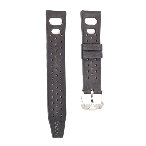 Dim Gray Squale Tropic Rubber Strap